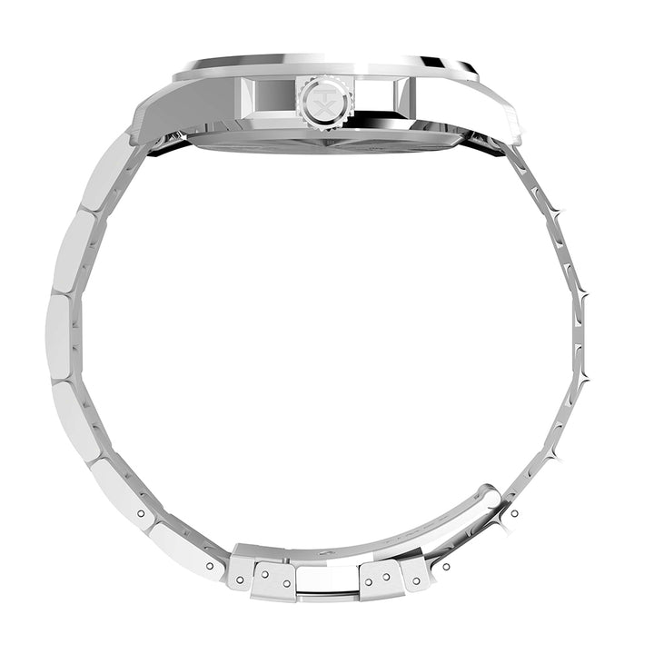 Essex Avenue Day-Date 45mm Stainless Steel Band