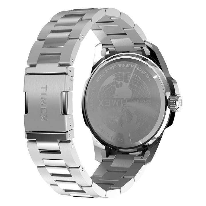 Essex Avenue Day-Date 45mm Stainless Steel Band
