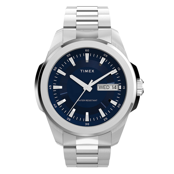 Essex Avenue Day-Date 45mm Stainless Steel Band