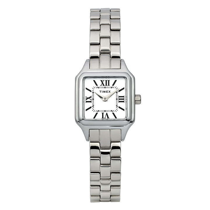 Legacy Square 2-Hand 23mm Stainless Steel Band