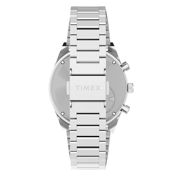 Q Timex Falcon Eye Chronograph 40mm Stainless Steel Band