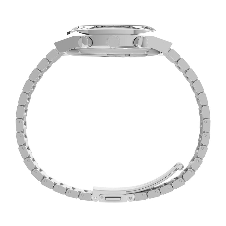 Q Timex Falcon Eye Chronograph 40mm Stainless Steel Band