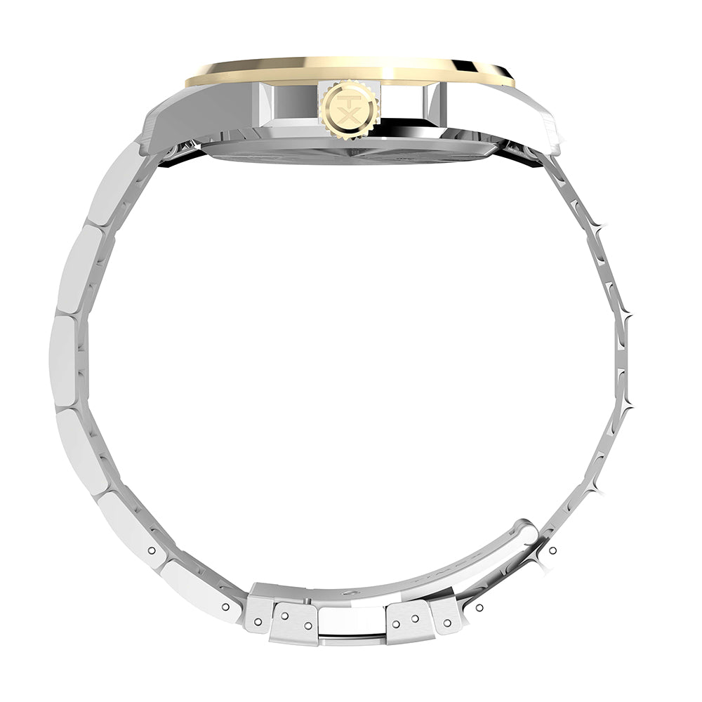Essex Avenue Day-Date 45mm Stainless Steel Band