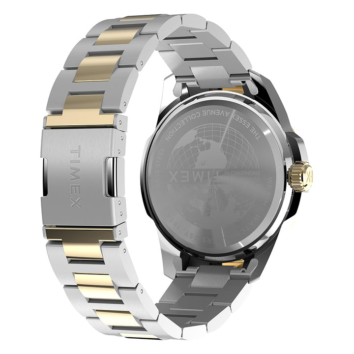 Essex Avenue Day-Date 45mm Stainless Steel Band