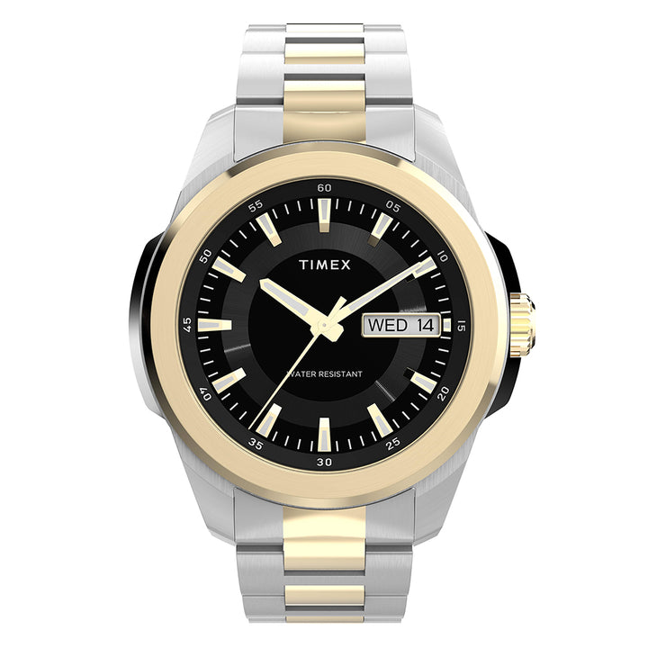 Essex Avenue Day-Date 45mm Stainless Steel Band