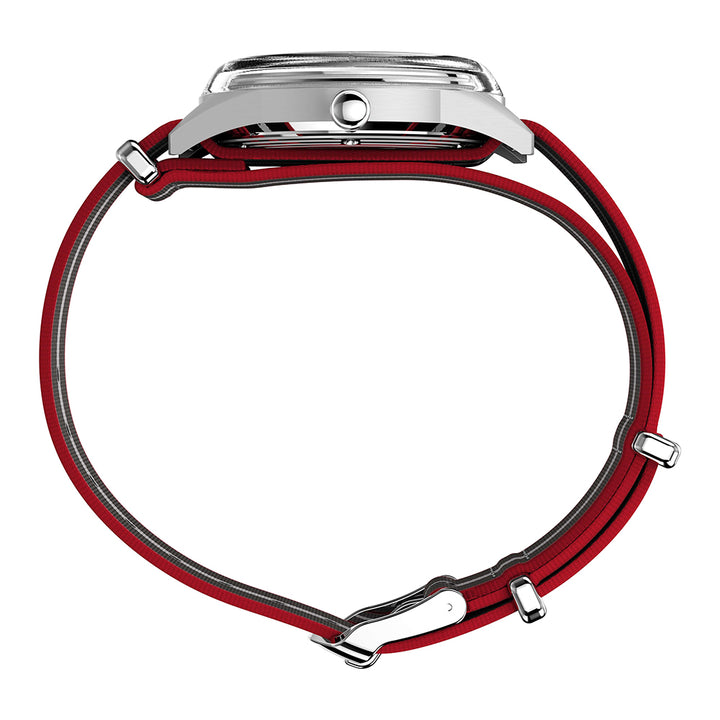 Marlin Jet Quartz Day-Date 38mm Fabric Band