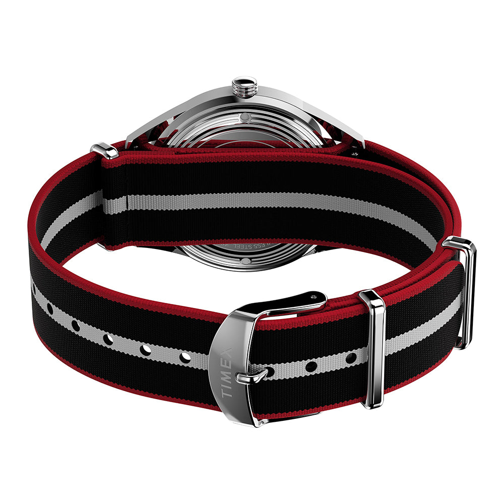 Marlin Jet Quartz Day-Date 38mm Fabric Band
