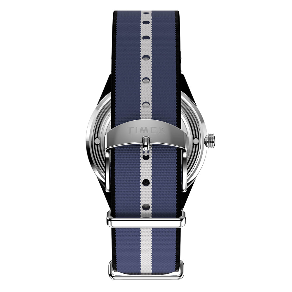 Marlin Jet Quartz Day-Date 38mm Fabric Band