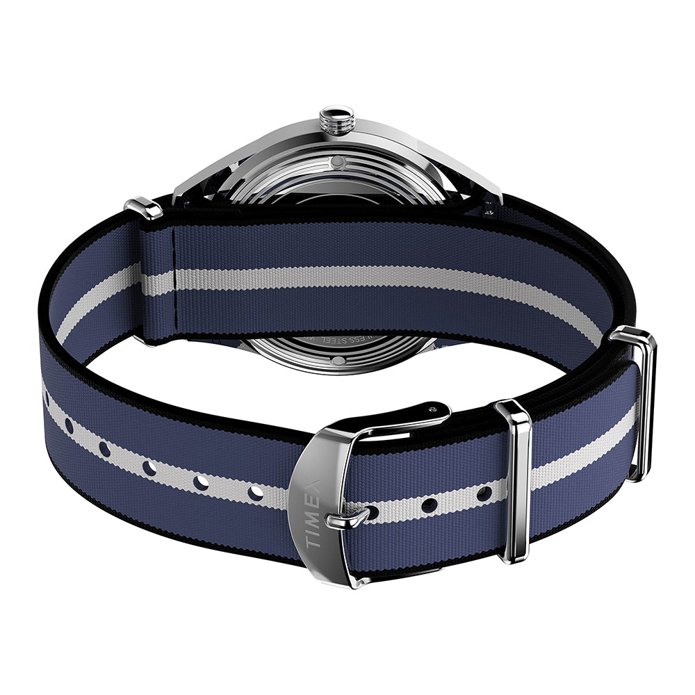 Marlin Jet Quartz Day-Date 38mm Fabric Band