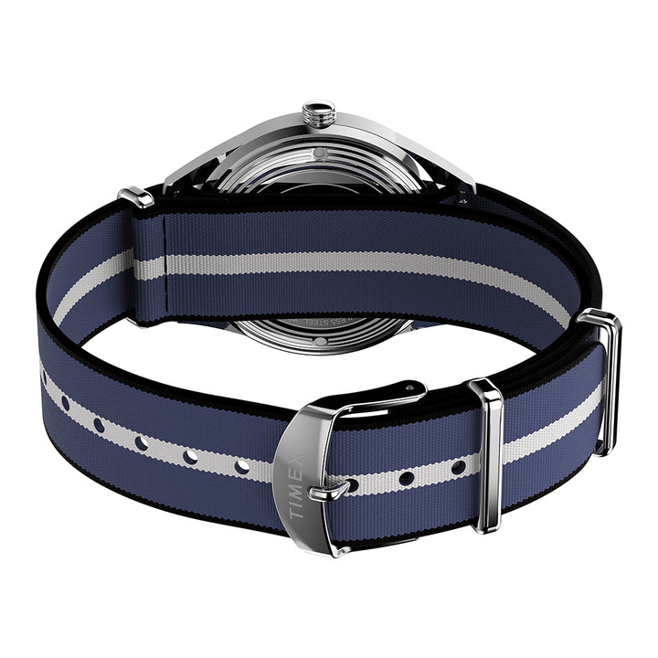 Marlin Jet Quartz Day-Date 38mm Fabric Band
