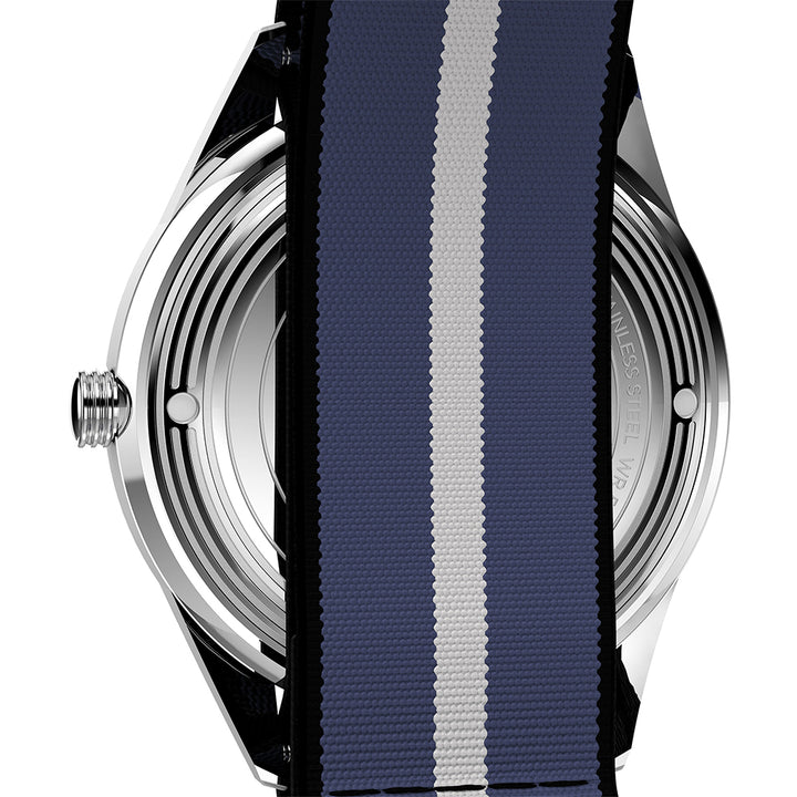 Marlin Jet Quartz Day-Date 38mm Fabric Band