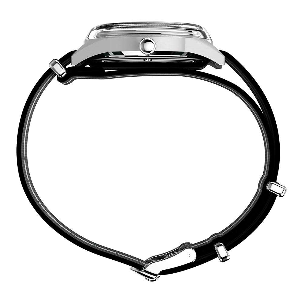 Marlin Jet Quartz Day-Date 38mm Fabric Band