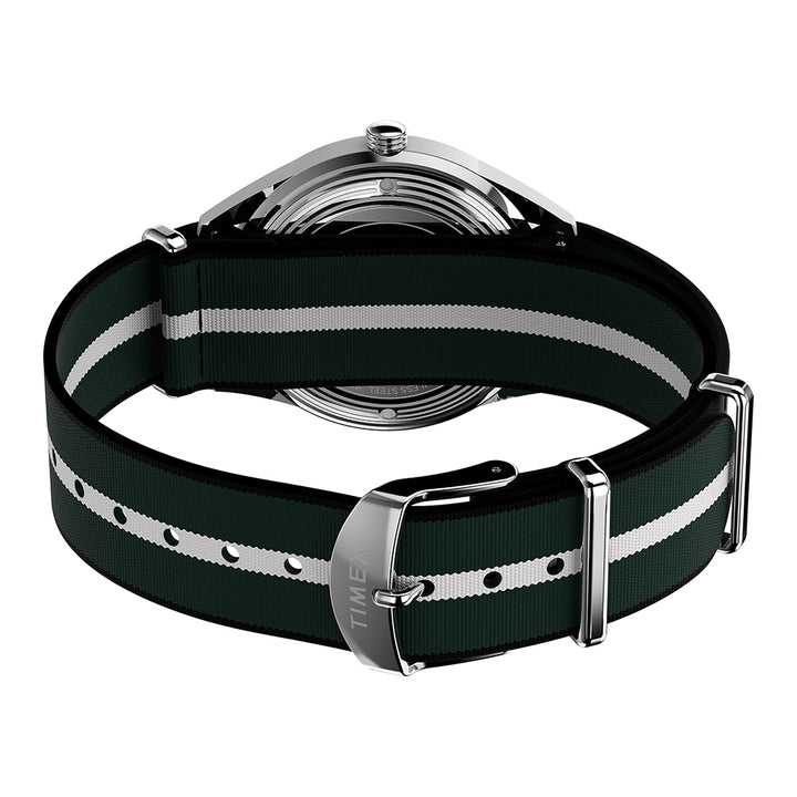 Marlin Jet Quartz Day-Date 38mm Fabric Band