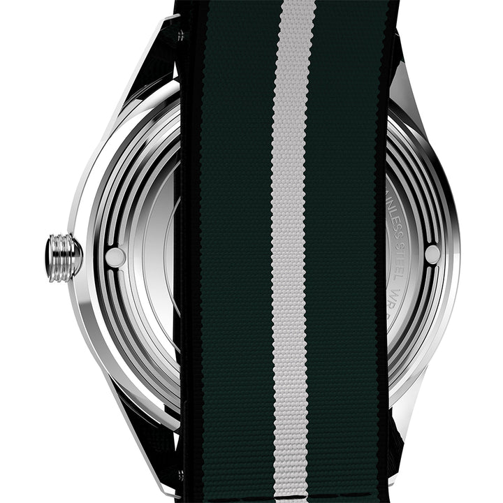 Marlin Jet Quartz Day-Date 38mm Fabric Band