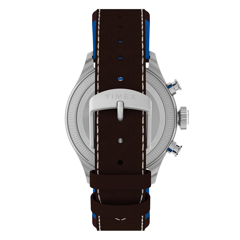 Waterbury Ace Pan Am Chronograph 41mm Leather Band