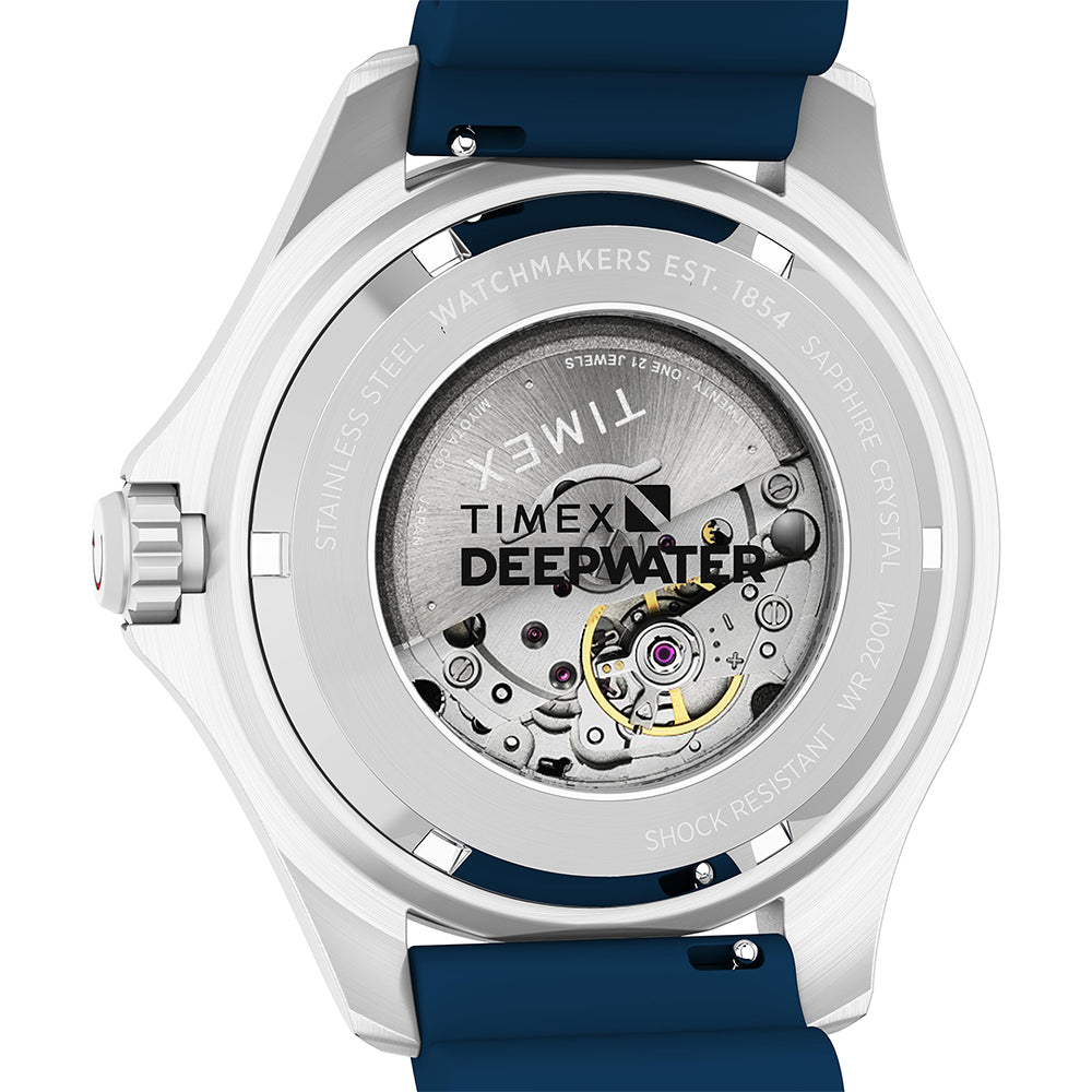 Deepwater Meridian 200 Automatic 43mm Rubber Band