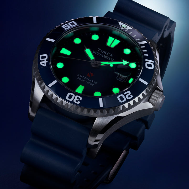 Deepwater Meridian 200 Automatic 43mm Rubber Band