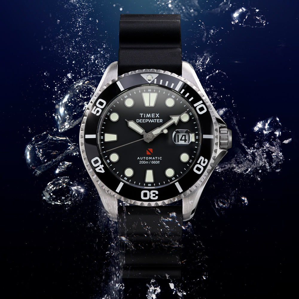 Deepwater Meridian 200 Automatic 43mm Rubber Band