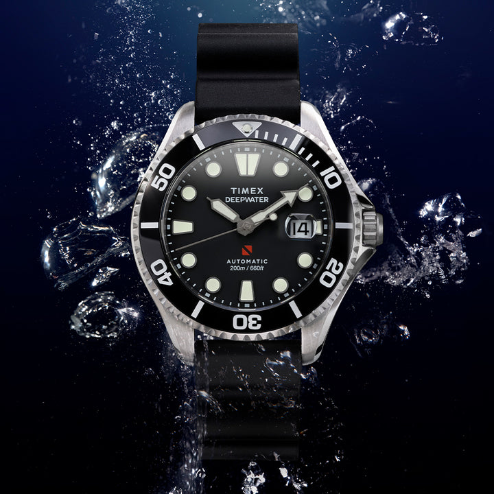 Deepwater Meridian 200 Automatic 43mm Rubber Band
