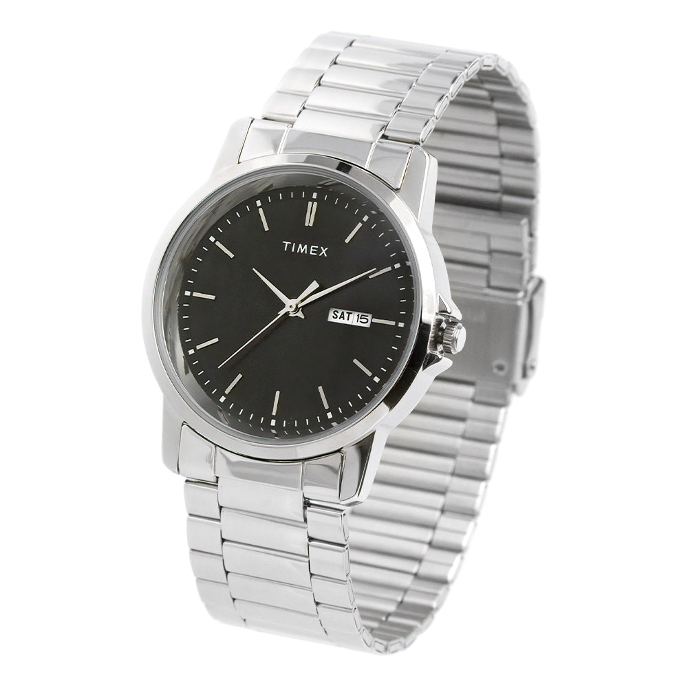 Dalton Date 40mm Stainless Steel Band