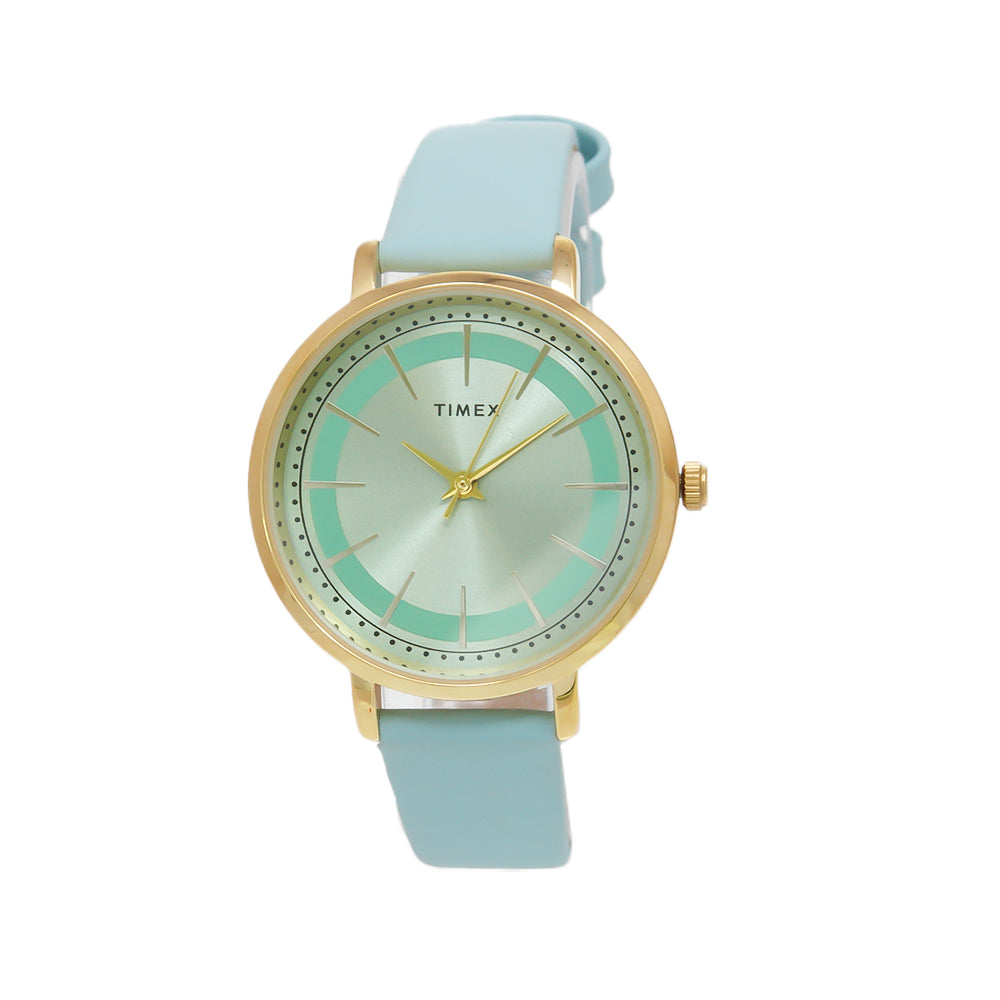 Amity 3-Hand 34mm Leather Band