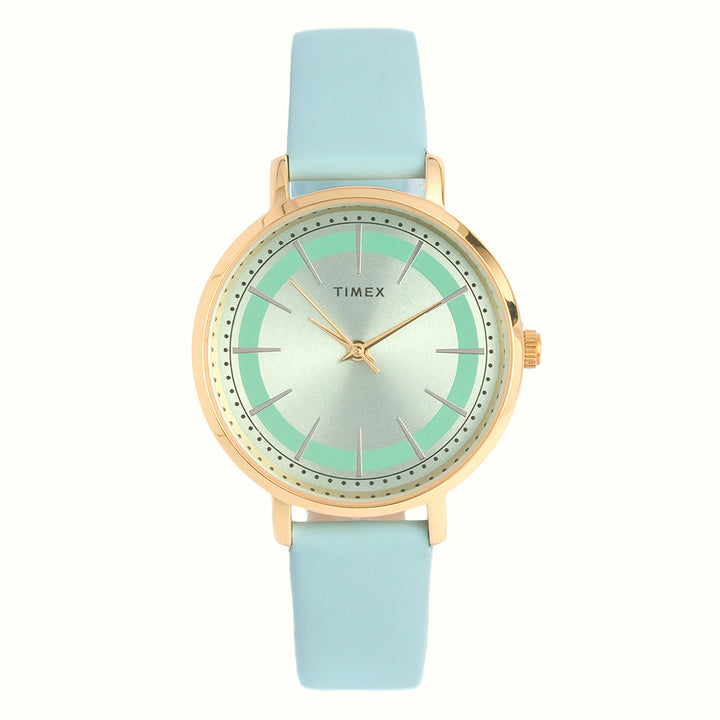 Amity 3-Hand 34mm Leather Band