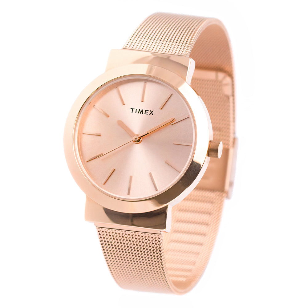 Caroline 3-Hand 34mm Stainless Steel Band