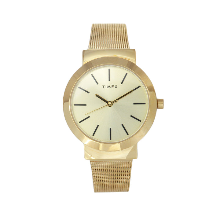 Caroline 3-Hand 34mm Stainless Steel Band