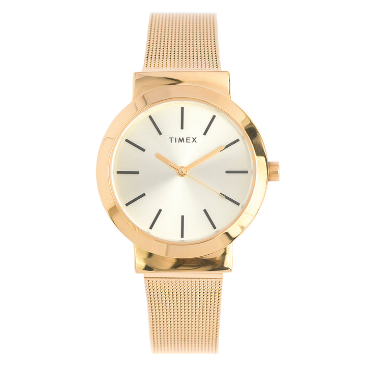 Caroline 3-Hand 34mm Stainless Steel Band