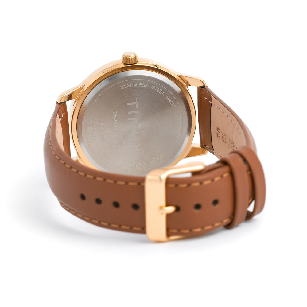 Denver Day-Date 40mm Leather Band