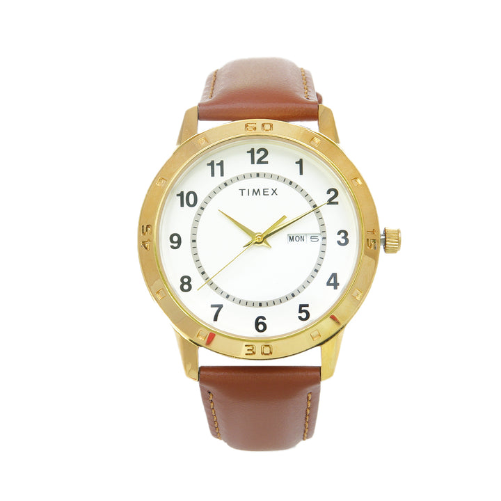 Denver Day-Date 40mm Leather Band