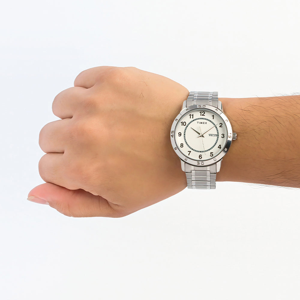 Denver Day-Date 40mm Stainless Steel Band