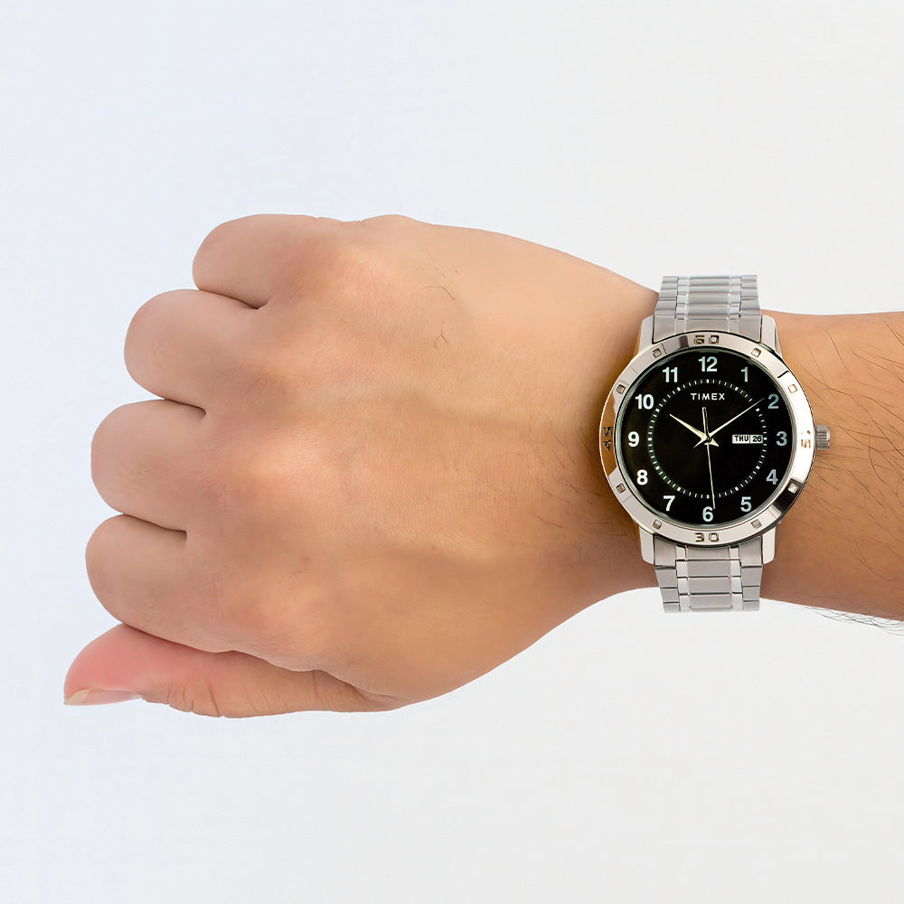 Denver Day-Date 40mm Stainless Steel Band