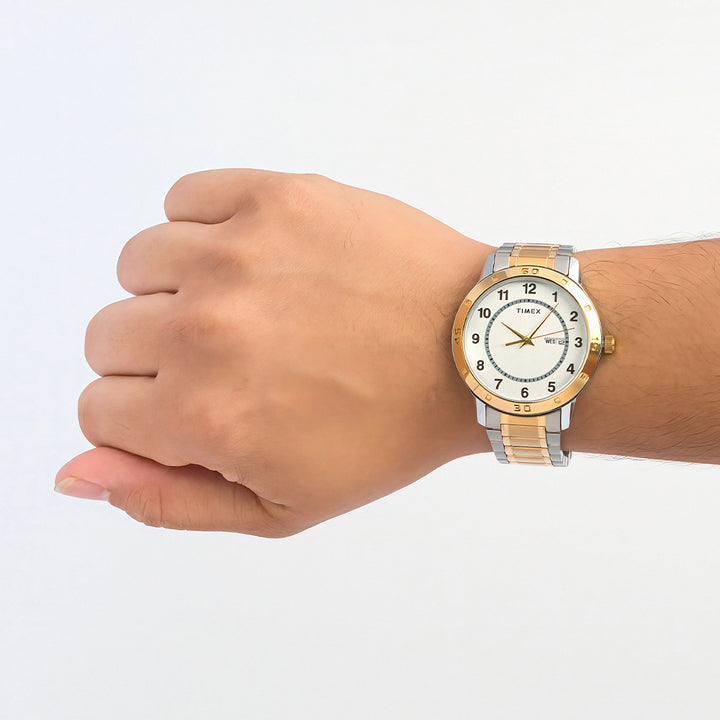 Denver Day-Date 40mm Stainless Steel Band