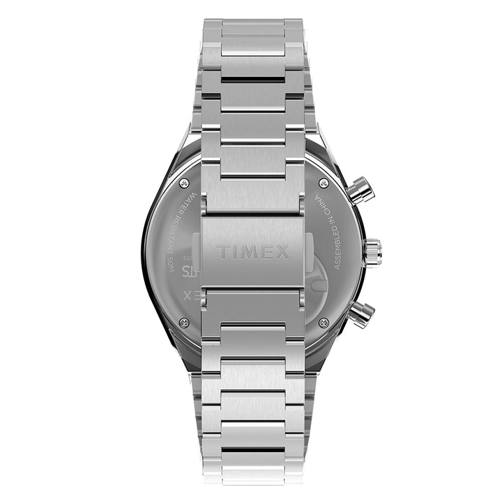 Timex x Peanuts Q Timex® Chronograph 40mm Stainless Steel Band