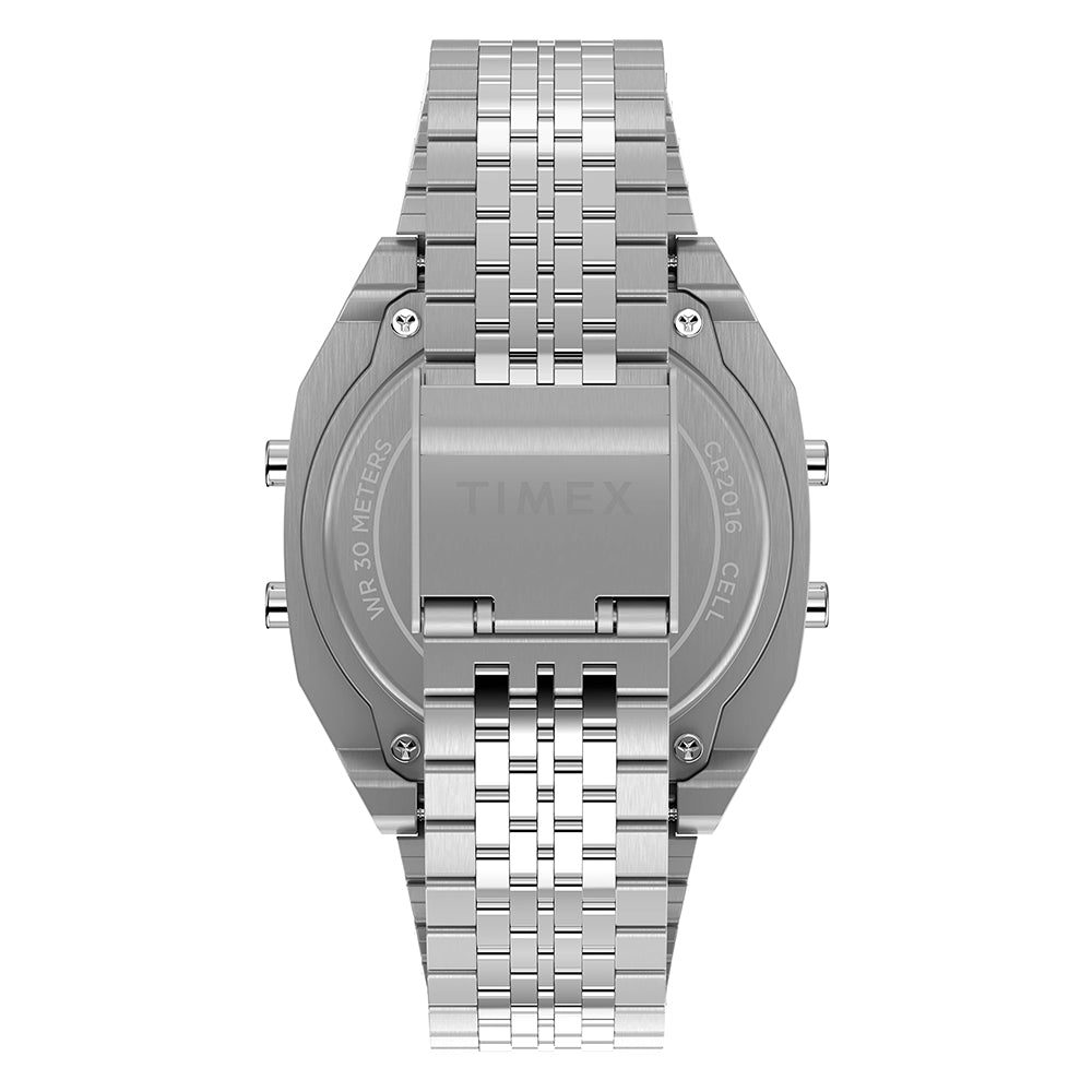 Timex T80 x Fortnite Digital 36mm Stainless Steel Band