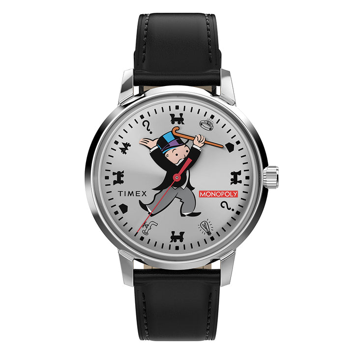 Timex Marlin x Monopoly Automatic 38mm Leather Band