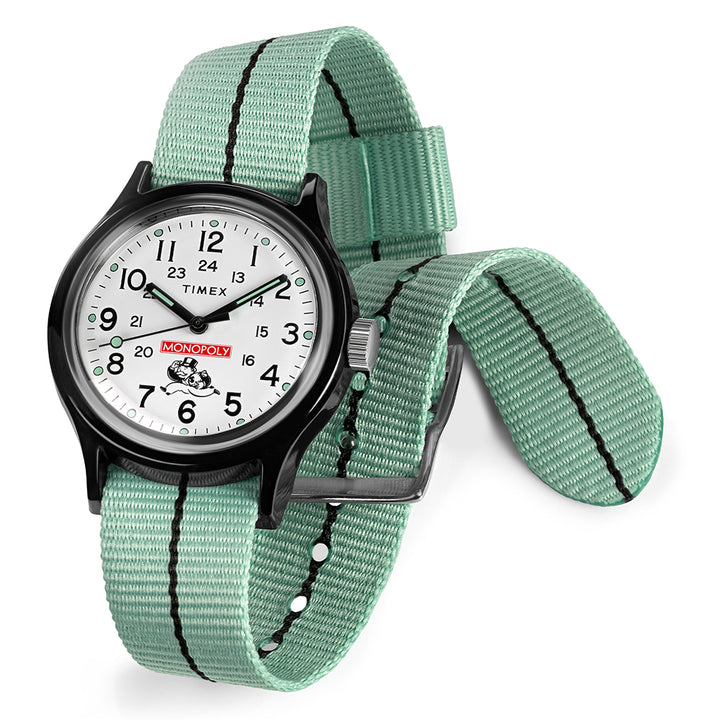 Timex Mk1 x Monopoly 3-Hand 36mm Fabric Band