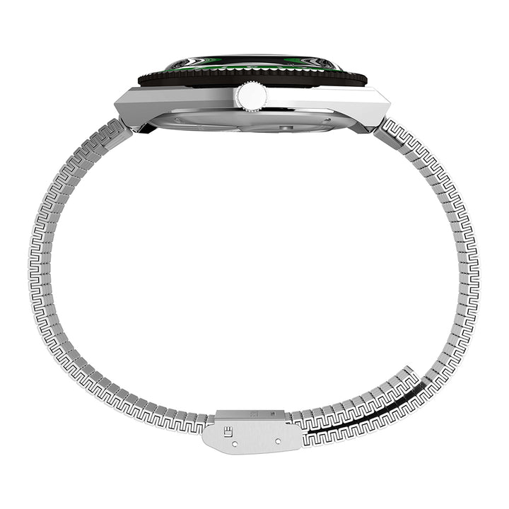 Q Timex Seconde 2-Hand 38mm Stainless Steel Band