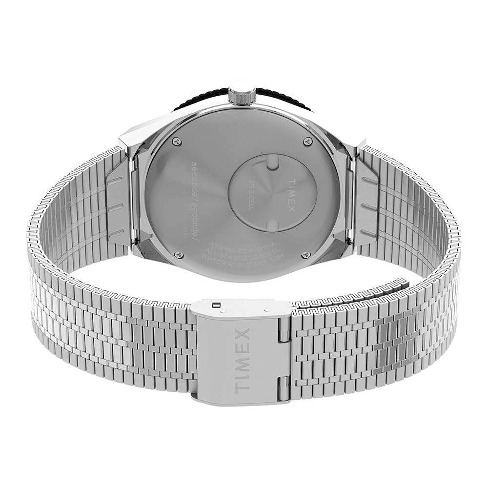 Q Timex Seconde 2-Hand 38mm Stainless Steel Band