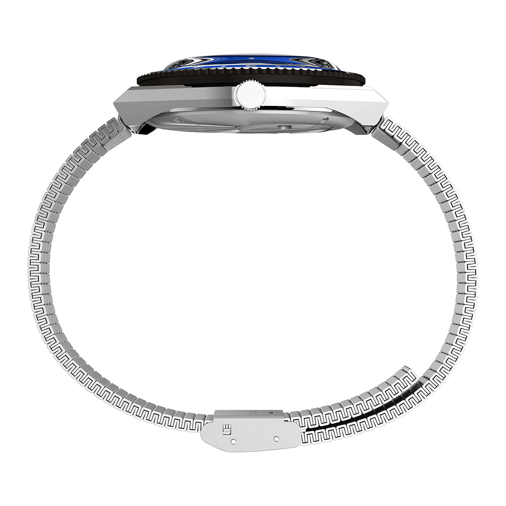 Q Timex Seconde 2-Hand 38mm Stainless Steel Band