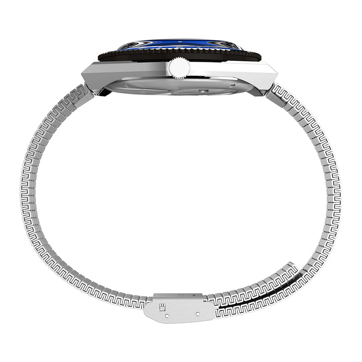 Q Timex Seconde 2-Hand 38mm Stainless Steel Band