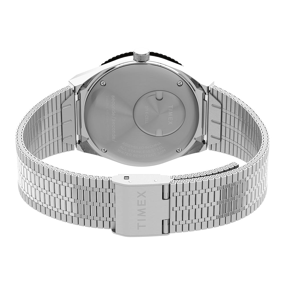 Q Timex Seconde 2-Hand 38mm Stainless Steel Band