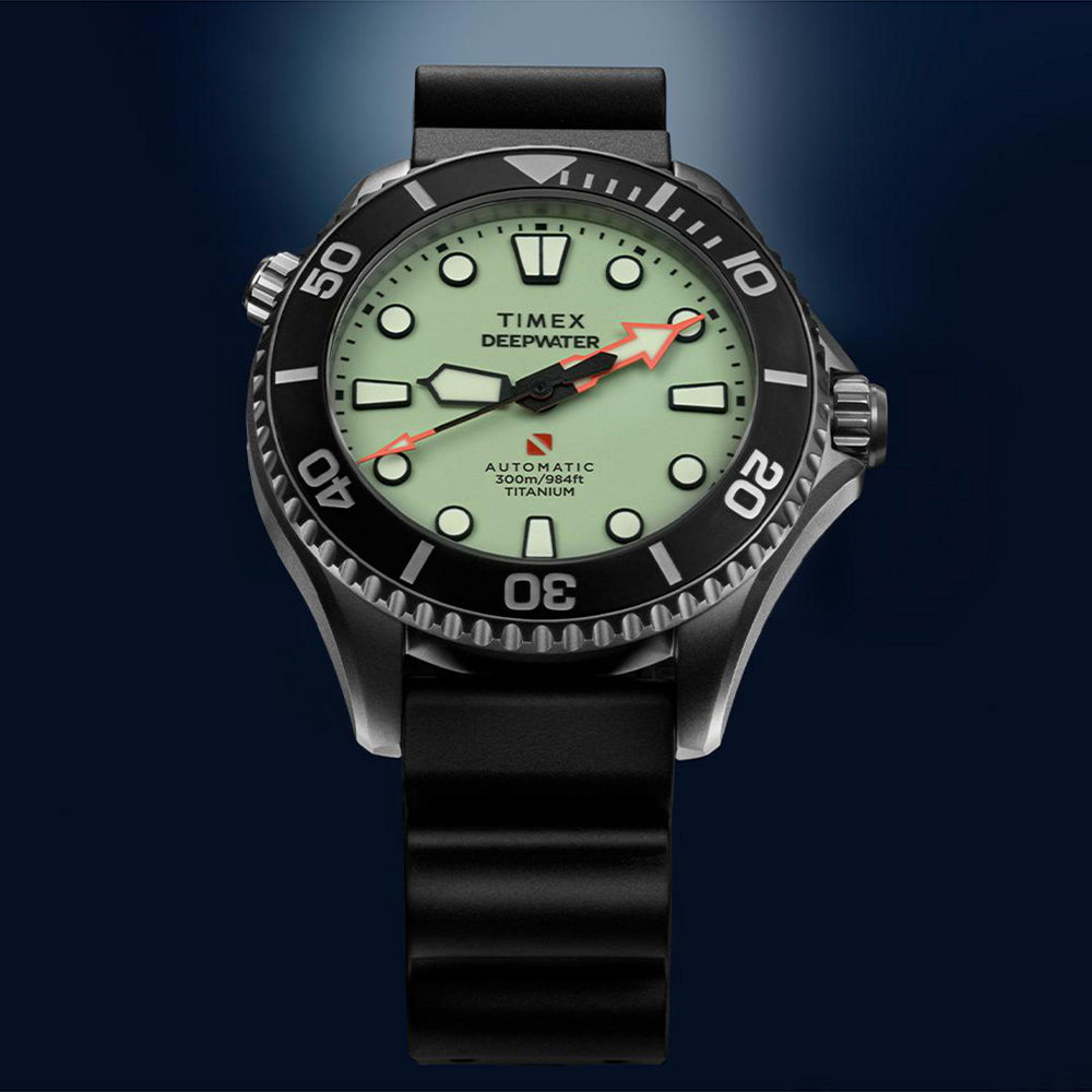 Deepwater Meridian 300 Titanium Hev Automatic 44mm Rubber Band