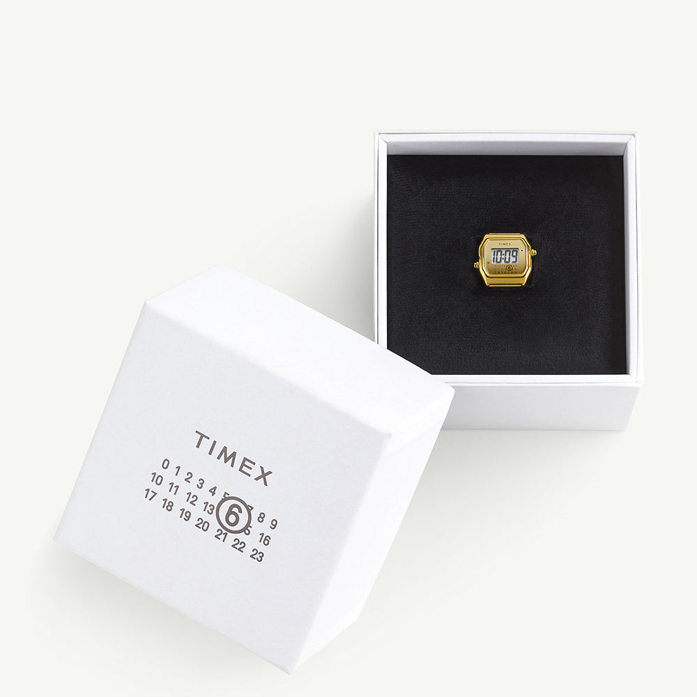 Timex x MM6 20mm Digital Ring Watch Size S/M – Timex Philippines