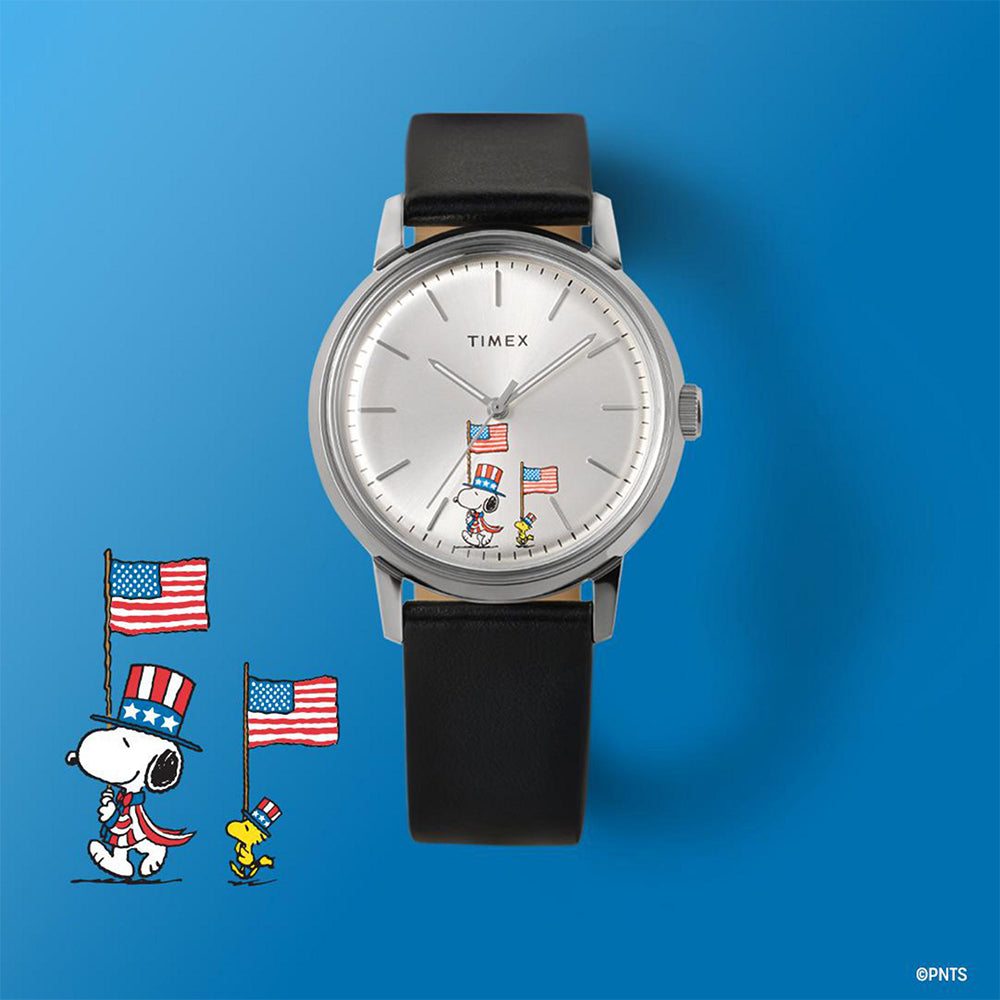 Marlin Automatic x Peanuts Automatic 40mm Leather Band