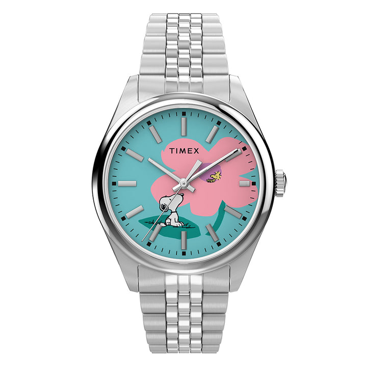 Timex Legacy x Peanuts 3-Hand 36mm Stainless Steel Band
