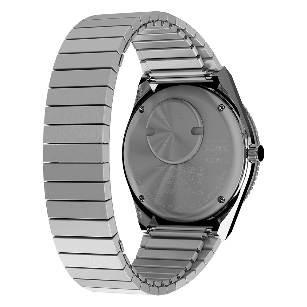 Q Timex x Peanuts 3-Hand 36mm Stainless Steel Band