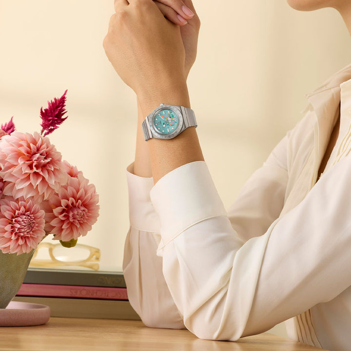 Q Timex x Peanuts 3-Hand 36mm Stainless Steel Band