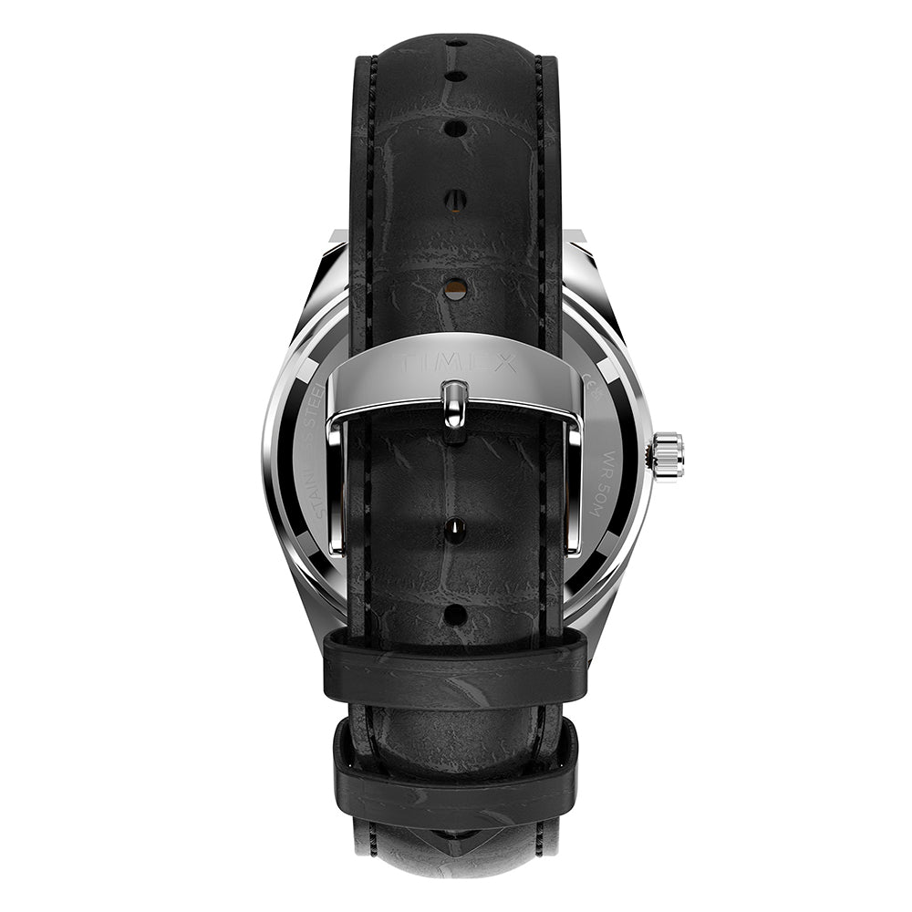 Q Timex 1978 Reissue Day-Date 38mm Leather Band